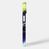 ヴィンテージSF宇宙飛行士の宇宙ウォーク Case-Mate iPhoneケース (裏面 / 右)