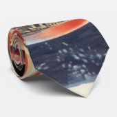 ヴィンテージSF宇宙飛行士ロケット宇宙船 ネクタイ (ロール)