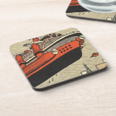 ヴィンテージSF巡航船ヘリコプター コースター (左側)