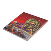 ヴィンテージSF巨大百足虫戦争 タイル (側面)