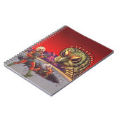 ヴィンテージSF巨大百足虫戦争 ノートブック (左側)