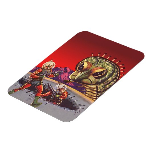 ヴィンテージSF巨大百足虫戦争 マグネット (左側)