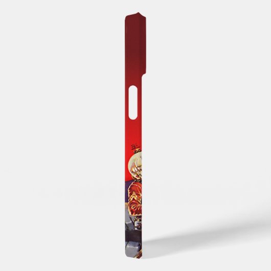 ヴィンテージSF巨大百足虫戦争 Case-Mate iPhoneケース (裏面 / 右)