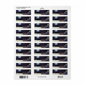 ヴィンテージSF月の宇宙飛行士エイリアン ラベル (フルシート)