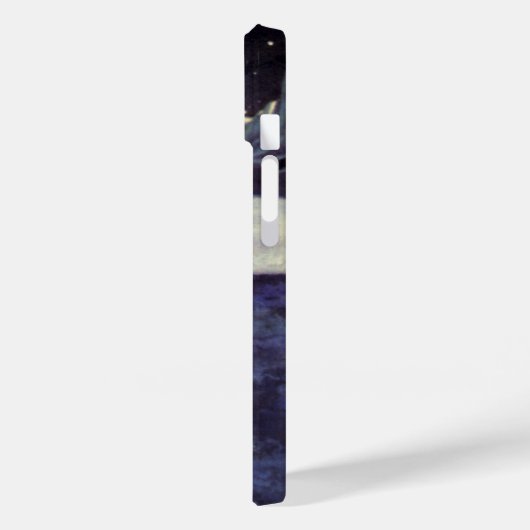 ヴィンテージSF月の宇宙飛行士エイリアン Case-Mate iPhoneケース (裏面 / 左)