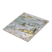 ヴィンテージSF未来型車タクシー タイル (側面)