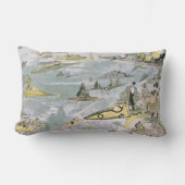 ヴィンテージSF未来型車タクシー ランバークッション (正面)