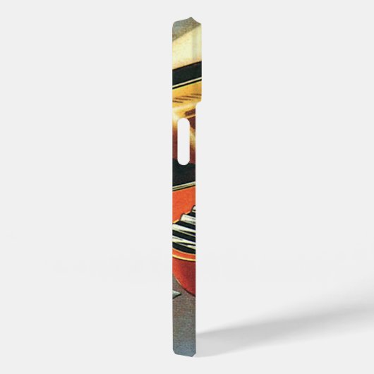 ヴィンテージSF未来型飛んでいる車 Case-Mate iPhoneケース (裏面 / 右)