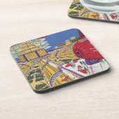 ヴィンテージSF未来的ニューヨーク コースター (左側)