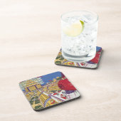 ヴィンテージSF未来的ニューヨーク コースター (右側)