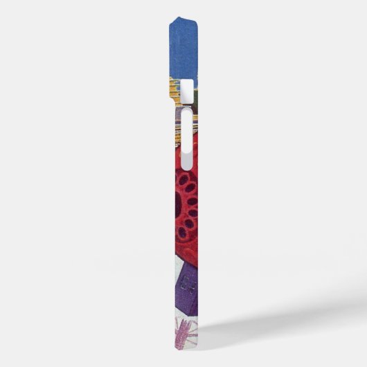 ヴィンテージSF未来的ニューヨーク Case-Mate iPhoneケース (裏面 / 左)