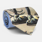 ヴィンテージSF未来都市エイリアン戦争 ネクタイ (ロール)