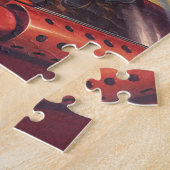 ヴィンテージSF未来都市オンムーン ジグソーパズル (側面)