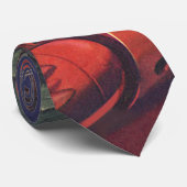 ヴィンテージSF未来都市オンムーン ネクタイ (ロール)