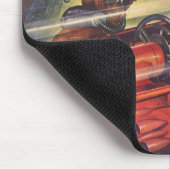 ヴィンテージSF未来都市オンムーン マウスパッド (コーナー)