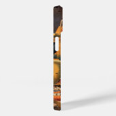 ヴィンテージSF未来都市飛んでいる車 Case-Mate iPhoneケース (裏面 / 右)