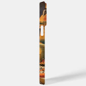 ヴィンテージSF未来都市飛んでいる車 Case-Mate iPhoneケース (裏面 / 右)