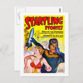 ヴィンテージSF漫画 – 太陽の子 ポストカード (正面/裏面)