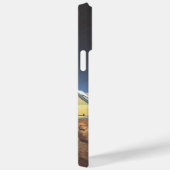 ヴィンテージSF砂漠のロケット惑星 Case-Mate iPhoneケース (裏面 / 右)