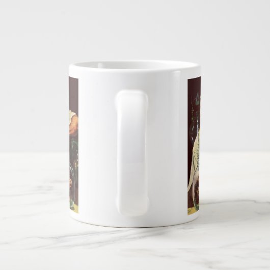 ヴィンテージSF研究室不機嫌科学者 ジャンボコーヒーマグカップ (裏面)