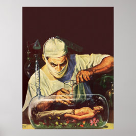 ヴィンテージSF研究室不機嫌科学者 ポスター