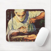 ヴィンテージSF研究室不機嫌科学者 マウスパッド (マウス)