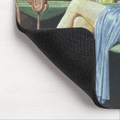 ヴィンテージSF美しいサロンスパマニキュア マウスパッド (コーナー)