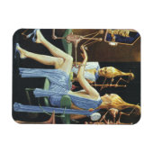 ヴィンテージSF美しいサロンスパマニキュア マグネット (横)