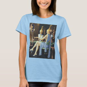 ヴィンテージSF美しいサロンスパマニキュア Tシャツ