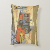 ヴィンテージSF航空機用ヘリコプター弾薬 アクセントクッション (裏面(縦))