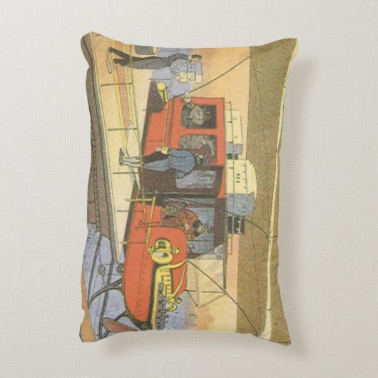 ヴィンテージSF航空機用ヘリコプター弾薬 アクセントクッション (裏面(縦))