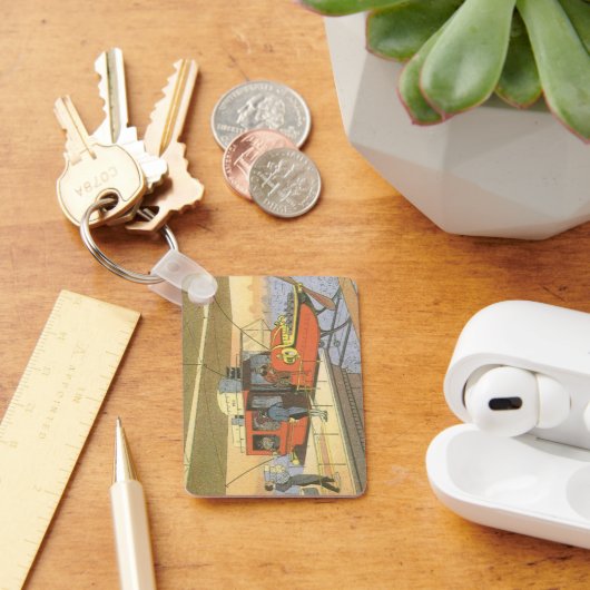 ヴィンテージSF航空機用ヘリコプター弾薬 キーホルダー (デスク)