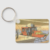 ヴィンテージSF航空機用ヘリコプター弾薬 キーホルダー (裏面)