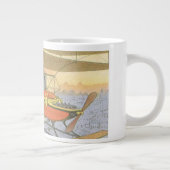 ヴィンテージSF航空機用ヘリコプター弾薬 ジャンボコーヒーマグカップ (右)