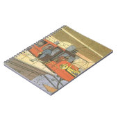 ヴィンテージSF航空機用ヘリコプター弾薬 ノートブック (左側)