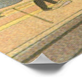 ヴィンテージSF航空機用ヘリコプター弾薬 ポスター (角)