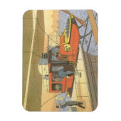 ヴィンテージSF航空機用ヘリコプター弾薬 マグネット (縦)