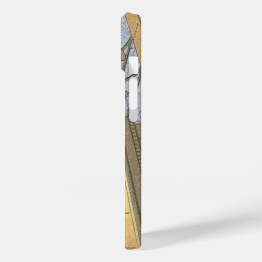 ヴィンテージSF航空機用ヘリコプター弾薬 Case-Mate iPhoneケース (裏面 / 左)