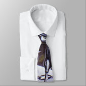 ヴィンテージSF軍隊ロボット兵 ネクタイ (タイ)