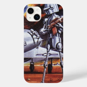 ヴィンテージSF軍隊ロボット兵 Case-Mate iPhone 14 PLUSケース
