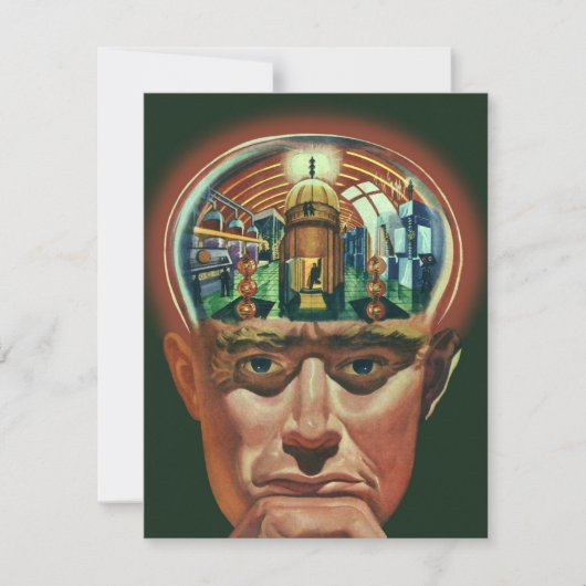 ヴィンテージSF、エイリアン脳研究室 (正面)