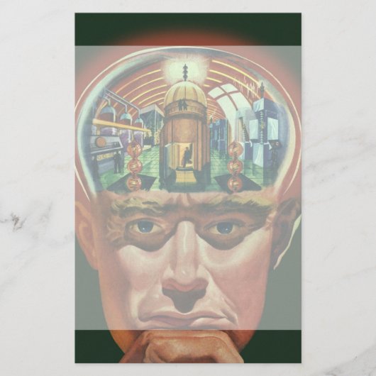 ヴィンテージSF、エイリアン脳研究室 (正面)