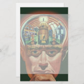 ヴィンテージSF、エイリアン脳研究室 (正面/裏面)