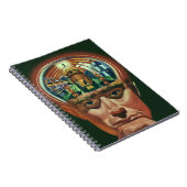 ヴィンテージSF、エイリアン脳研究室 ノートブック (右側)