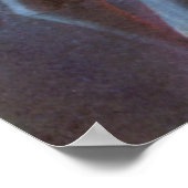 ヴィンテージSF、オレンジサンとエイリアン ポスター (角)