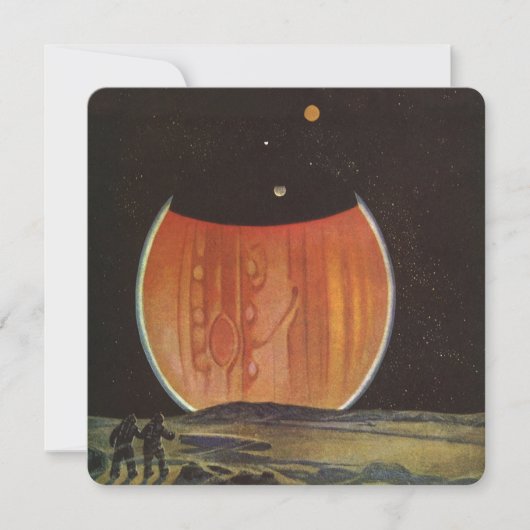 ヴィンテージSF、ゲニミード宇宙飛行士 (正面)