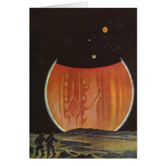 ヴィンテージSF、ゲニミード宇宙飛行士 (正面)