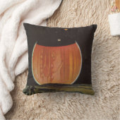 ヴィンテージSF、ゲニミード宇宙飛行士 クッション (ブランケット)