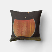 ヴィンテージSF、ゲニミード宇宙飛行士 クッション (裏面)