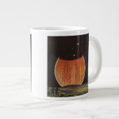 ヴィンテージSF、ゲニミード宇宙飛行士 ジャンボコーヒーマグカップ (正面右)